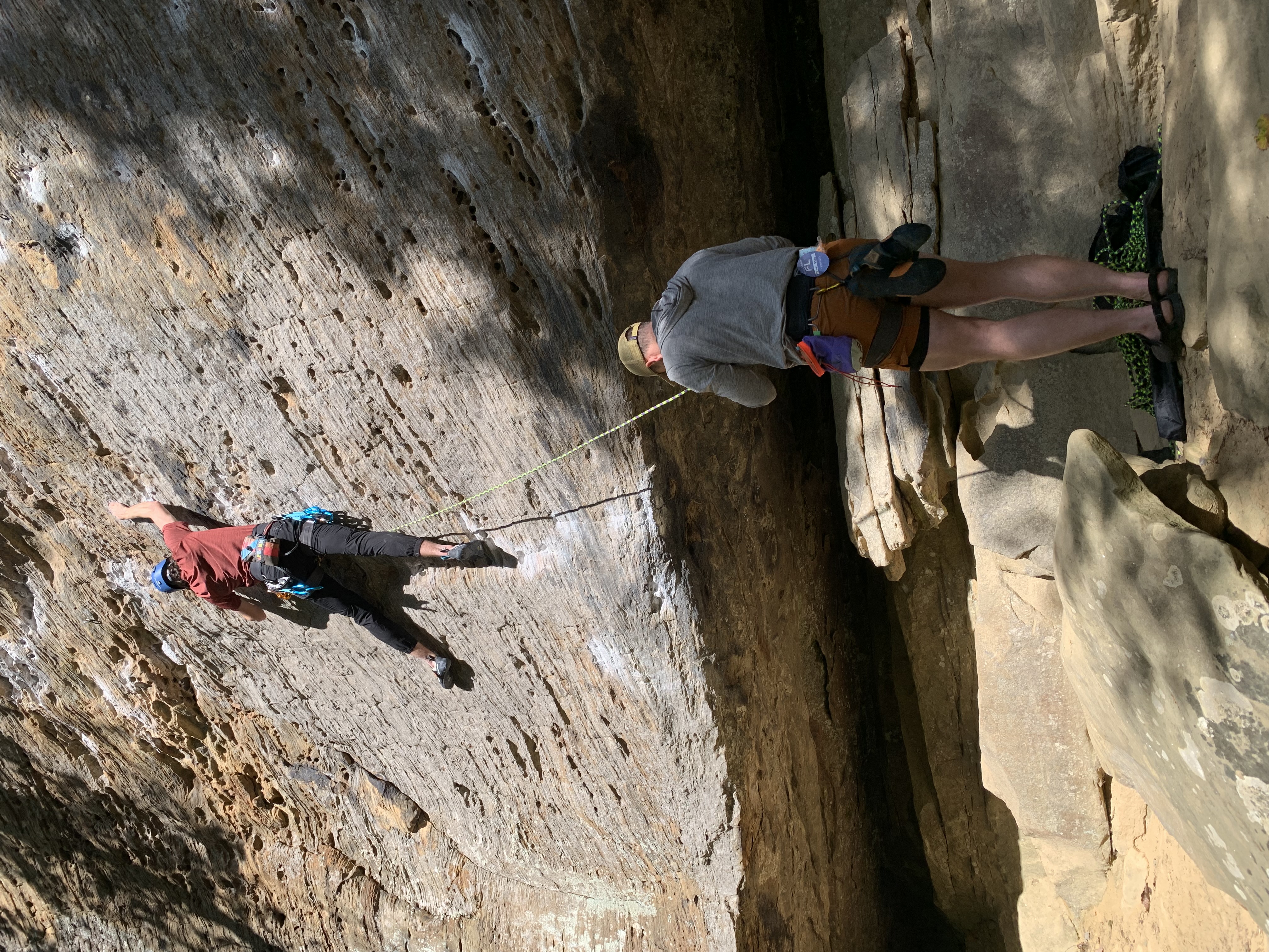 Michel Rock Climbing